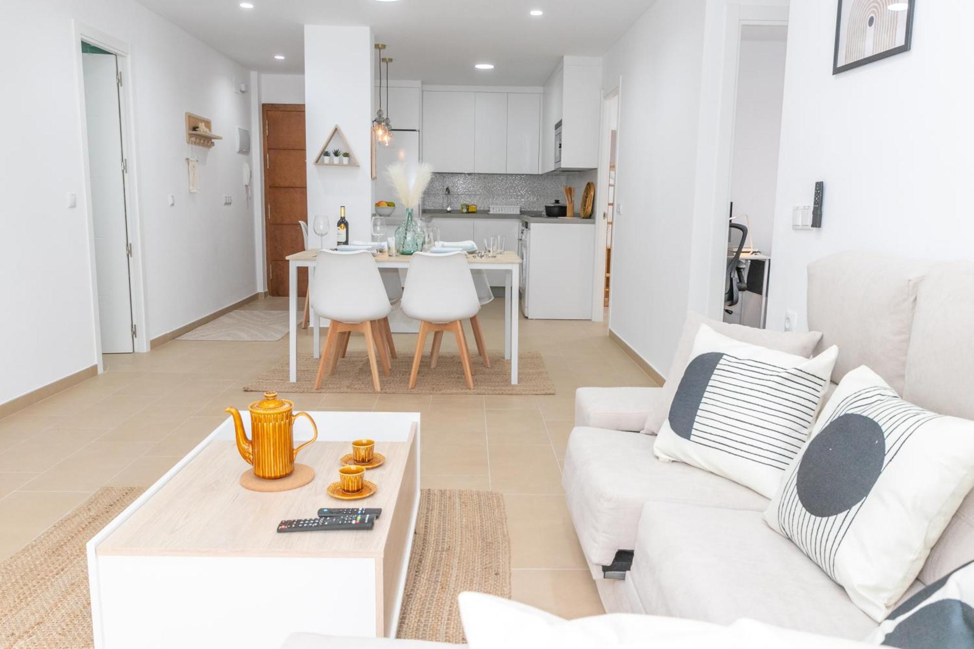 Casa Melva - Primera Linea Con Terraza, Moderno Барбате Экстерьер фото