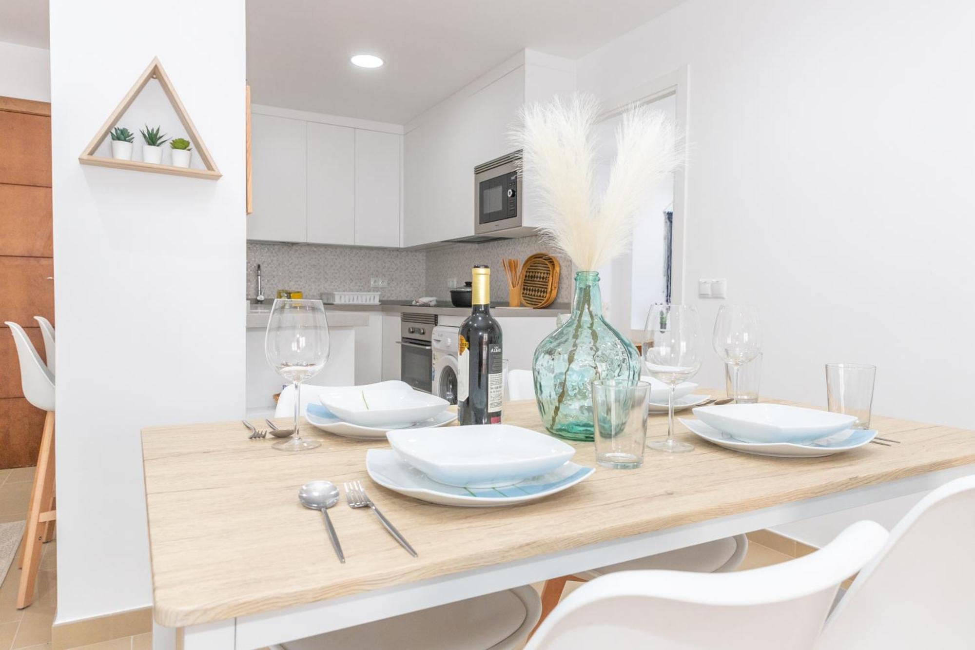 Casa Melva - Primera Linea Con Terraza, Moderno Барбате Экстерьер фото